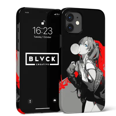 Чехол для IPhone 11 с рисунком "ANIME TYAN" / Накладка с принтом Аниме Тян  - купить с доставкой по выгодным ценам в интернет-магазине OZON (660987051)