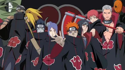 Картина на холсте Аниме Наруто акацуки Anime Naruto Akatsuki 40х60 см  HOLSTBAR - купить по низкой цене в интернет-магазине OZON (1197380507)