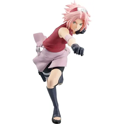 Купить Фигурку-стенд деревянную по аниме "Наруто Сакура" - Figure stand  Naruto Sakura с доставкой по России