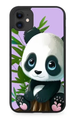 Lexica - Cute anthro anime panda with a king crown on his head eating  bamboo, digital art