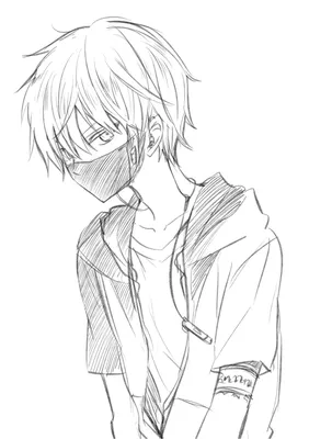 Guy black and white, anime парни черно белые, anime парни, yaoi Fandom,  manga Iconography, anime, Yaoi, cool, portrait, emotion | Anyrgb