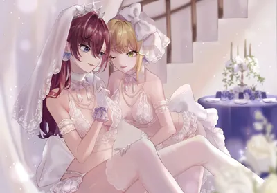 Парочки из аниме и манги, сыгравшие свадьбу | LorFen Anime | Дзен