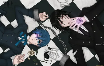 Тёмный дворецкий | Black butler manga, Black butler anime, Black butler  wallpaper