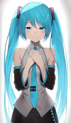 Hatsune Miku Anime Vocaloid Kavaii, hatsune miku, blue, cg Artwork,  fictional Characters png | Klipartz