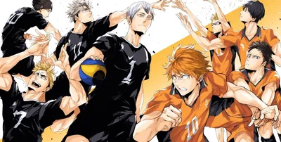 Красивые арты по аниме Волейбол Haikyuu!! - 