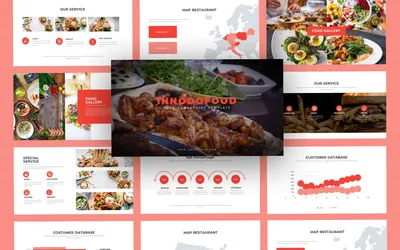 30 Pinterest объявление баннер-Еда и ресторан, Графика - Envato Elements