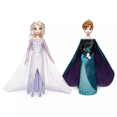 Королева Эльза Холодное Сердце Принцесса Анна и Олень Свен Disney Frozen  Anna and Elsa princess - YouTube