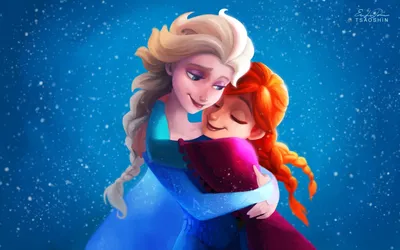 Раскраска Анна и Эльза (анна, эльза, сестры) | Раскраски Холодное сердце 2  (Frozen 2 coloring pages). Раскраска Холодное сердце 2