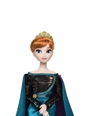 Купить кукла Холодное Сердце 2 Анна в сверкающем платье Hasbro Disney  Princess E6952/E7001, цены на Мегамаркет