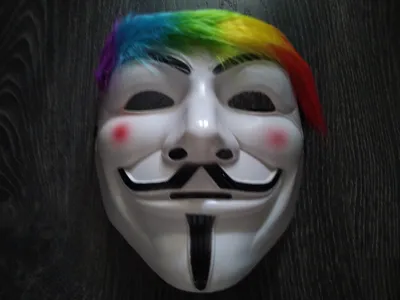 Маска Гая Фокса V Вендетта Анонимуса Anonymous