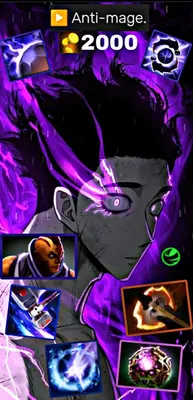 Anime avatar dota 2 Anti-Mage. в 2023 г | Керри, Аниме, Аватар