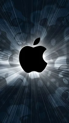 iPhone wallpaper Apple logo | Яблоко обои, Обои для ios 7, Красивые обои на  айфон