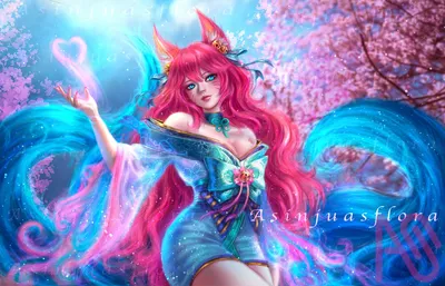 Arcana Ahri Skin Spotlight - League of Legends - YouTube