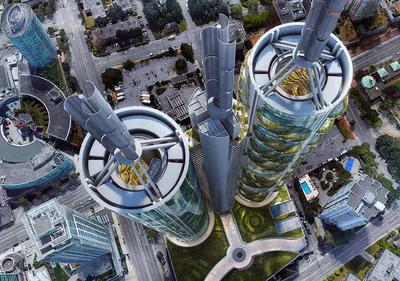 10 архитектурных проектов будущего | Пикабу