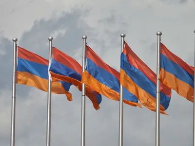 Флаг Армении, 1х2м (id 101620901), купить в Казахстане, цена на 