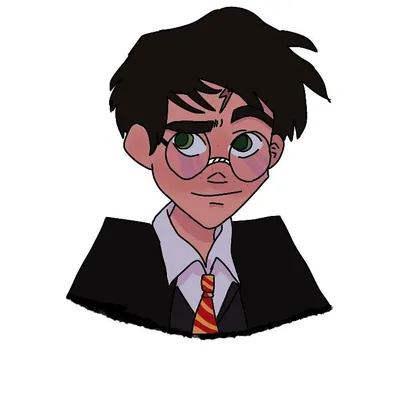 Harry Potter drawing Drawing by Murphy Art Elliott - Pixels