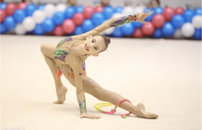 Rhythmic gymnastics Children Mironenkova Tanya - YouTube