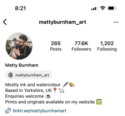 How to Write the Perfect Artist Instagram Bio