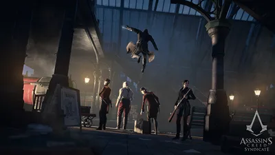 Фото Assassin's Creed Assassin's Creed Syndicate Мужчины дерется