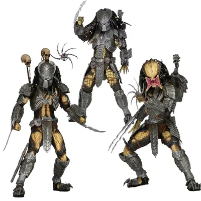 NECA's AvP Predators: Way Better Than The Movie - Kastors Korner