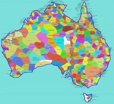 Подробная туристическая карта Австралии. Все достопримечательности Австралии  на карте |  | Карты всех стран мира
