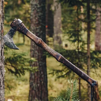 14th century cross axe - blunt - Irongate Armory