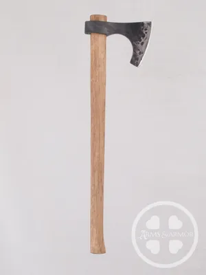 Medieval Triple Edge Forged Battle Axe