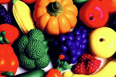 Алфавит Русский. Овощи и фрукты. в стиле Детский, Живопись, Плакат