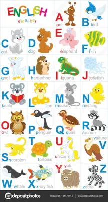 английский алфавит животные картинки - Поиск в Google | Animal alphabet  printable, Animals starting with a, Cartoons zoo