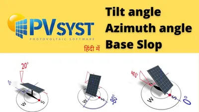 Different azimuth in Near Shadings and Orientation tabs - How-to - PVsyst  forum