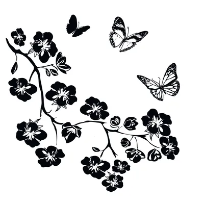 Бабочка черно-белая иллюстрация штока. иллюстрации насчитывающей  изолировано - 107967859