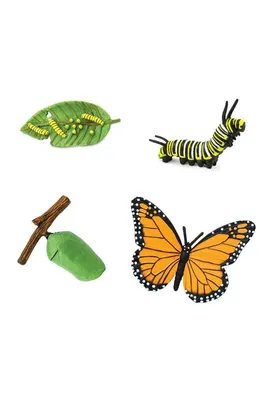 Набор фигурок Бабочка Монарх safari ltd купить детские игрушки в интернет  магазине Монтессори дома