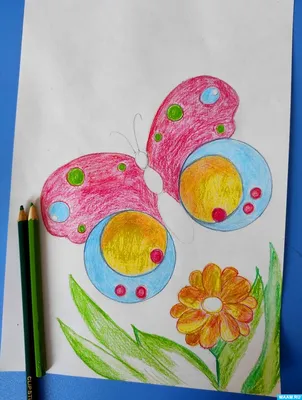 Как нарисовать бабочку легко и просто (49 фото) » Идеи поделок и аппликаций  своими руками - Папикпро.КОМ