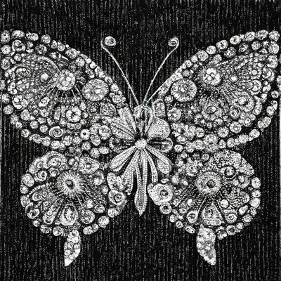 Красивая бабочка рисунок - 82 фото