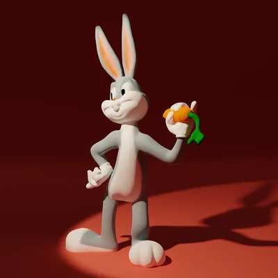 Купить Багз Банни (Bugs Bunny) из мультика Луни Тюнз с кэшбэком 10% -  скидка % и доставка по Москве | Интернет-магазин Брик.Дисконт