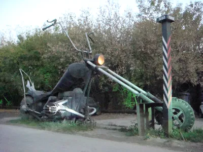 Украшение интерьера Байк Мотоцикл "Harley Davidson" "Урал" "Hand Made".  Пушка купить по цене  ₽ в интернет-магазине KazanExpress