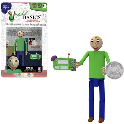 Мягкая игрушка Балди из игры Baldi's Basics in Education and Learning |  Играландия - интернет магазин игрушек