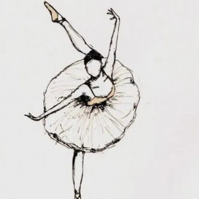 Рисунок балерина сложный (68 фото) » Рисунки для срисовки и не только