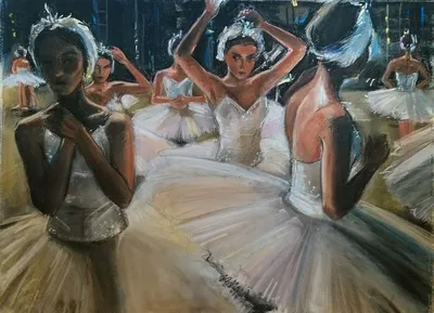 балерины #ballet #ballerinas #art #painting #picture #artist #pastel  #graphicart #dance #dancers #drawing #spe… | Роспись картинки, Краска,  Художественная роспись