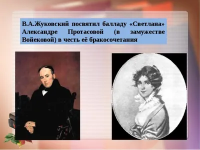 Урок литературы на тему "Раз в крещенский вечерок девушки гадали…"  Отражение быта русского народа в балладе В.А. Жуковского "Светлана"