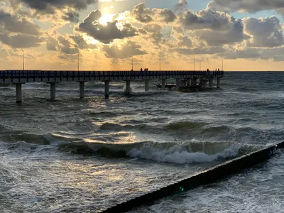 Балтийское море замерзло впервые за много лет