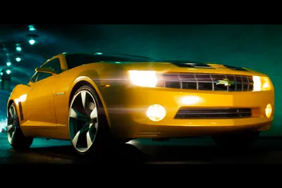 Бумажная модель Трансформер Бамблби Chevrolet Camaro (Трансформеры: Прайм)  :: Бумажные модели бесплатно, без регистрации и смс