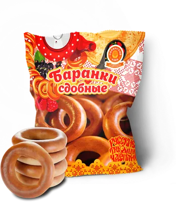 Баранки К Чаю, БКК, 315г | $ - купить на RussianFoodUSA