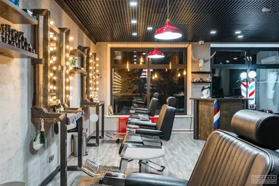 ᐉ Табличка металлическая Барбершоп Дерево/Barber Shop 20x30 см