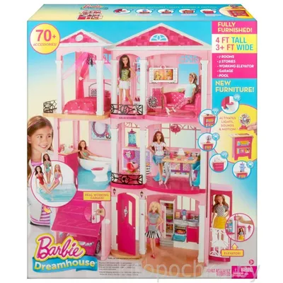 Игровой набор 'Дом мечты Барби', Barbie, Mattel [X7949]