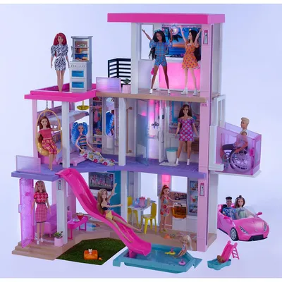 Кукольный домик Mattel Barbie Townhouse Городской дом мечты Малибу (DLY32)  (ID#989715439), цена: 5899 ₴, купить на 