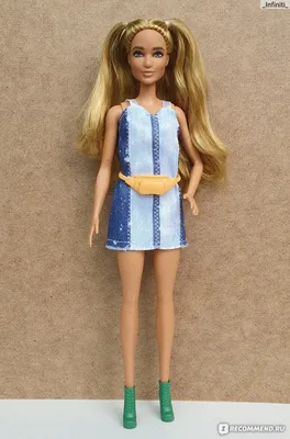 Barbie Mattel Fashionistas 108 Partial Updo with Denim Dress - «Самая красивая  Барби из всей бюджетной серии Fashionistas! И одна из самых необычных Барби-веснушка  №108! Моя любимица!» | отзывы