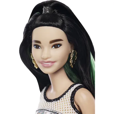 Кукла модная Барби, розовая, черная, в клетку, с черными волосами, с  любовным ожерельем, подвижная Коллекционная кукла, детские игрушки для  девочек HBV20 | AliExpress