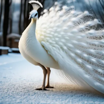 Beautiful White Peacock Mosaic Glass Art | Birds And Butterflies | Mozaico