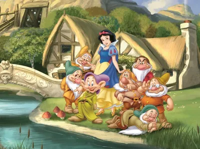 Snow White and the Seven Dwarfs (Белоснежка и семь гномов) :: Дисней  (Disney) :: DarikaArt :: Мультфильмы :: арт / смешные картинки и другие  приколы: комиксы, гиф анимация, видео, лучший интеллектуальный юмор.